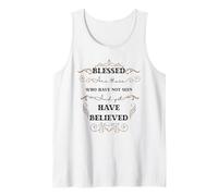 Beati Coloro Che Non Hanno Visto Giovanni 20:29 Pasqua ebraica Canotta