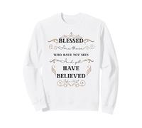 Beati Coloro Che Non Hanno Visto Giovanni 20:29 Pasqua ebraica Felpa