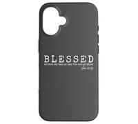 Beati coloro che non lo hanno visto e credono Custodia per iPhone 16