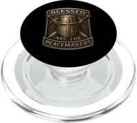 Beati i pacificatori - Catholic Templar Knight PopSockets PopGrip per MagSafe