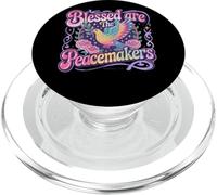 Beati i pacificatori Dove Floral PopSockets PopGrip per MagSafe