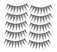 Beatifufu 10 Paia Ciglia Finte Naturali Extension Ciglia Soffici Classiche Per Donna