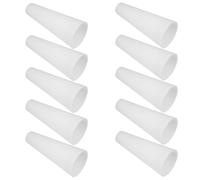 Beatifufu 10 Pezzi Coni per Filo Tapered Tubo Lana per Avvolgimento Accessori per Cucito e Progetti Fai da Te Design Protettivo e Leggero per Tessuti e
