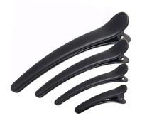 Beatifufu 12 pezzi Fermagli Neri Opachi Lucidi Clip Becco Danatra Accessorio per Ragazze Donne Fermagli Resistenti e Antiscivolo per Acconciature Quotidiane e Salone