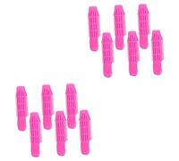 Beatifufu 12 Pz Bigodino Pigro Crescita Dei Del Derma Bigodini Da Parrucchiere Bigodini Per Medi Fermagli Per Modellare i Radice Dei Prodotto Rosy Abs