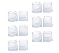 Beatifufu 12pezzi Coperture Antiscivolo per Tacchi Manicotti Protettivi per Scarpe da Donna Protezione per Talloni Coperture Resistenti per Eventi E Balli Adatte per Superfici Irregolari