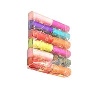 Beatifufu 12pezzi Scatola Per Rossetto in Custodia Retrò Per Rossetto Da Donna Porta Specchio Regalo Per Compleanni e Festività