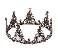 Beatifufu 1pezzi Elegante Da Sposa Con Strass Neri Accessorio Per Cerimonie e Feste Adatta Matrimoni e Occasioni Speciali