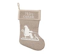 Beatifufu 1pezzi Natale Decorative Cartoni Animati Regalo Appese e Ciondoli Appesi Realizzate in Lino qualità Superiore e Materiali Non Resistenti e Robusti
