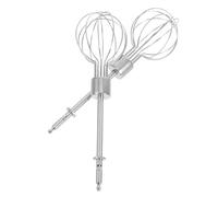 Beatifufu 2 Pezzi Accessori per Sbattitore Elettrico Acciaio Inossidabile Manuale per Uova e Impasti Utensili Versatili e Pratici per La Preparazione Dolci