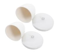 Beatifufu 2 Pezzi Crucible Porcellana con per Temperatura Laboratorio per Ricerca e Insegnamento