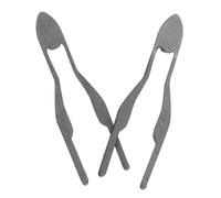 Beatifufu 2 Pezzi Punte per Pirografia Professionali con Punta Rotonda Fine Accessori Resistenti per Pirografo Elettrico per Dettagli e Sfumature Precise su Legno Sostituzione Facile e