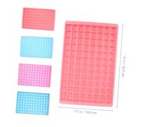 Beatifufu 2 Pezzi Stampo per Ghiaccio Forma Cavità in Plastica Resistente con Rilascio Facile per Cocktail Feste e Uso Colore Casuale