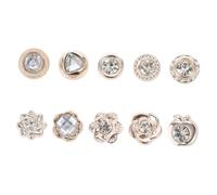Beatifufu 2 Set Bottoni Magnetici per Chiusure Magnetiche Creative per Camicie e Gonne Facili da Usare e Resistenti per Cucito e Accessori Te