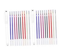 Beatifufu 2 Set Penne Marcatori Termoresistenti per Tessuti e Cucito Penna Scomparsa ad Temperatura per Sartoria e Ricamo Accessori Cucito Portatili e Leggeri Segni Precisi Senza Residui