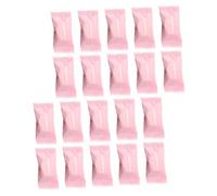 Beatifufu 20 Pezzi Asciugamani Compatti Monouso in Cotone Naturale Per Viso e Corpo Risparmio Spazio Per Viaggi e Business Morbidi e Portatili in Confezione Rosa