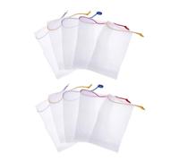 Beatifufu 20 pezzi Sacchetti per Sapone Solido in Rete Maglia Fine Borsa per Sapone con Reticolo per Pulizia Viso e Corpo Rete Schiumogena Artigianale Colori Casuali Alta Colore Casuale