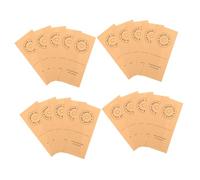 Beatifufu 200 Pezzi Adesivi Apprezzo Te in Carta Kraft Etichette Adesive per Sigillare Scatole Regalo Confezione per Imballaggi Festivi e Piccole Imprese Facili da Staccare Senza Residui