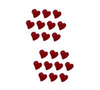 Beatifufu 20pezzi Mini Heart Shape Hair Clips Piccole Clip Per Forma Di Cuore Per Acconciature Eleganti e Romantiche Per Tutti Tipi Di