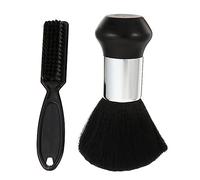 Beatifufu 2pezzi Pennelli Per Parrucchiere Spazzola Per Pulizia e Duster Per Strumento Multifunzionale Per Barbershop e Saloni Di Bellezza