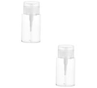 Beatifufu 2pezzi Ricaricabile Pompa Contenitorper Lozioni e Struccanti Design Per Make-up e Personale