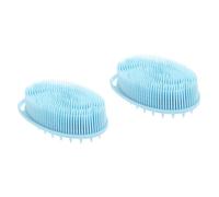 Beatifufu 2pezzi Silicone Massaggiante Per Esfoliazione e Allenamento Sensoriale Per e Adulti