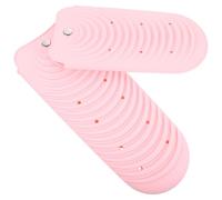 Beatifufu 2pezzi Tappetini Isolanti Antiscivolo Per Piastra e Arricciacapelli e Facile Da Riporre Accessori Per Acconciature Pratici e Leggeri
