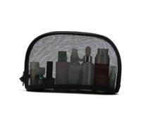 Beatifufu 3 pezzi in Trasparente con Zip Organizer Cosmetici Resistente Capienza Ampia per Viaggio Pochette Portatrucchi Leggera e Durevole