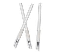 Beatifufu 3 Pezzi Microblading Sopracciglia Impermeabili Pennarello Bianco per Posizionamento Strumento per Permanente e