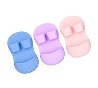 Beatifufu 3pezzi Spazzole Siliconper Detergente Viso Esfoliante e Massaggiantper Pulizia Profonda Della Colori Per Rimuovere Makeup e Curare La