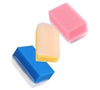 Beatifufu 3pezzi Spugne Per Spazzole Sensory Integration Per Bagnetto Massaggiatore Per La Del Per Nuove Mamme Giallo