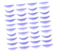 Beatifufu 40paia Eyelash Perming Pads Reusable Gaskets for Natural Curling Easy to Clean Comfortable Fit for All Eye Shapes