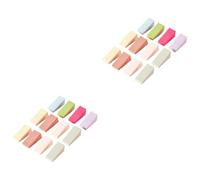 Beatifufu 48pezzi Spugne Triangolari Per Nail Art Strumenti Creativi Per Manicure Design Gradiente Facile e Portatile Per Uso Professionale e Fai Te