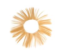 Beatifufu 5 Pezzi 15 Cm Parrucca Setta Lisci Resistente Calore Parrucche Bambole Fai Da Te Estensioni Progetti Scolastici Casa