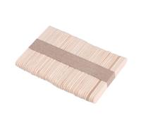 Beatifufu 50 Pezzi Bastoncini Legno Naturale per DIY Manualità Stecchi Gelato Colorati per Modelli Sculture e Lavoretti Creativi