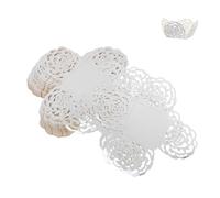 Beatifufu 50 Pezzi Fodere Carta per Cioccolatini con Design Rosa Confezione Pirottini per Muffin e Cupcake Adatti per Decorazioni Feste e Matrimoni Colore