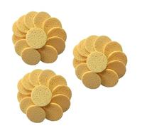 Beatifufu 60 Pz cuscino in spugna tampone di pulizia cuscinetti per la pulizia del viso spugnetta make up make up sponge spugne facciali compresse spugnetta fondotinta cuscinetti rotondi