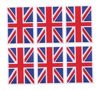 Beatifufu 6pezzi Toppa Di Stoffa Bandiera Nazionale Toppa Adesiva Per Vestiti Ricamata Fai Da Te Per Jeans Cappelli Abiti Da Cerimonia Accessori Decorativi