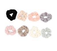 Beatifufu 8 Pezzi Scrunchies Per Intestino Crasso Elastici Colorati Anello Donna Fascia Viaggio Festa