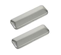 Beatifufu Astucci Portapenne in Latta da 2 Pezzi Organizer Portapenne Portatile Resistente Astuccio Compatto per Scuola e Uso Quotidiano Contenitore Multifunzione per Penne e Matite per