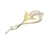 Beatifufu Bellflower Hair Clip Per Donne Fermaglio Decorativo Per Sottile e Spesso Accessorio Elegante Per Ragazze e Donne Di Tutte Le Età Stile Francese Con Design Fiore Per Ogni Occasione