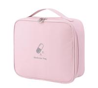 Beatifufu Borsa per Medicinali da Viaggio Oxford, Portatile e Lavabile, Custodia per Farmaci, per Borsa a Mano e Cassetto Ufficio