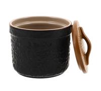 Beatifufu Ceramic Steaming Pot With Lid For Traditional Chinese Cooking Porcelain Soup Bowl For Birds Nest Herbal Soups And Stewing With Precise Water Separation Design