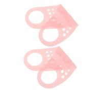 Beatifufu Cinghie Per Viso V-shape 2 Pezzi, Cinturini a Pendente D’orecchio in Silicone, Lifting Rassodante Per Doppio Mento, Strumento Per Scolpire La Mascella, Cura Viso Per Casa, Viaggio e Ufficio