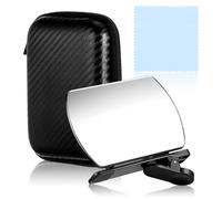 Beatifufu Clip per Smartphone con Specchio Nero e Angolo Regolabile in PVC Vetro, Kit con Borsa per Fotografia e Vita Quotidiana, Accessorio per Selfie e Riflessi Fotografici