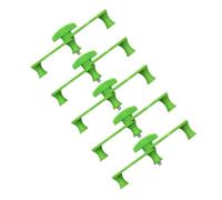 Beatifufu Clip piegabranchi per Bonsai e fruttiferi in ABS Verde 5 Pezzi | Struttura a tre colonne, per low stress training e supporto alla crescita, riutilizzabili, resistenti a caldo e freddo