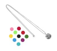 Beatifufu Collana con Motivo a Nota Musicale Diffusore di Oli Essenziali Comfort la Pelle e Fragranza Personalizzata Traforata in Metallo e Feltro per Ogni Occasione