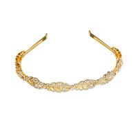 Beatifufu Crown Hair Hoop Elegante Con Strass Per Matrimonio Accessorio Per Da Sposa Cerchietto Decorativo Per Feste e Occasioni Speciali Per Donne e Ragazze