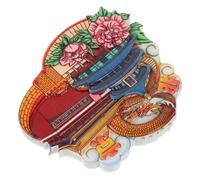 Beatifufu da Frigorifero Illustrazione Beijing Decorativa e Multifunzione per Lavagne e Superfici Metalliche Souvenir Città