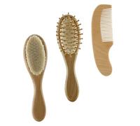 Beatifufu e Pettine in per Ragazzo Ragazza con Setole Morbide Massaggiatore per Cute Impugnatura Ergonomica Antiscivolo per Bagno e